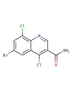 Astatech 6-BROMO-4,8-DICHLOROQUINOLINE-3-CARBOXAMIDE